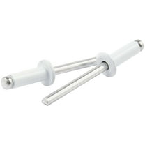 Allstar Performance Sm Hd Rivet White Alum 250pk ALL18116