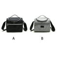 thumbnail image 2 of Fiambrera portátil Jumpingount bolsa de algodón perlado enfriador de alimentos negro, 2 of 6