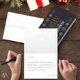 thumbnail image 6 of 2026 Happy New Year – Blank Holiday Greetings Fold Over Cards & Envelopes – for Christmas and New Year’s Gifts and Presents | 10 Cards and 10 Envelopes per Pack | 4.25 x 5.5” (Black Cheers), 6 of 7