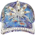 thumbnail image 2 of LINLIN Women Rhinestone Crystals Baseball Cap Bling Bling Adjustable Sun Hat Hip Hop Caps Fashion Hats, 2 of 6