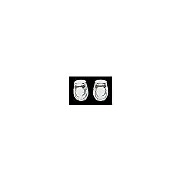 Platinum Band Set (Cmielow PLSP, Platinum Band Salt and Pepper Shakers, Porcelain Salt and Pepper Shaker Set, Condiment)