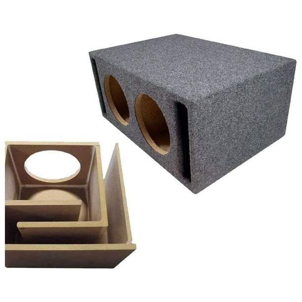 Custom Car Audio Dual 12" Slot Ported Sub Box
