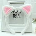 thumbnail image 4 of Fiudx Diadema y Orejas de Gato, Suave y Peluda, Accesorio de Moda para Disfraz, Bonita Herramienta de Maquillaje para El Cuidado de La Piel, Regalo para Adolescentes, Diseño Ajustable., 4 of 7