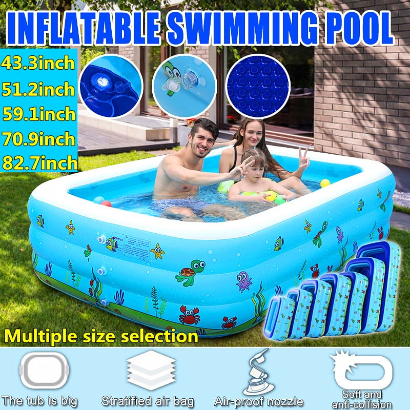 3 ring paddling pool