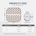 thumbnail image 3 of Balery 2 Piece Dachshund Dog Puppy Car Windshield Sun Shade|Foldable Front Windshield Shade for Car Front Window for Most Sedans SUV Truck-Large, 3 of 7
