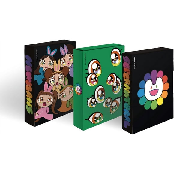 Generic NewJeans Double Single Album [Supernatural] NJ X MURAKAMI (Weverse B Version) Photocard, ADR0395