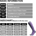 thumbnail image 4 of Ski Socks 2 Pairs Pack for Skiing, Snowboarding Performance Socks, 4 of 4