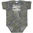 thumbnail image 3 of Inktastic Future Plumber Childs Plumbing Boys or Girls Baby Bodysuit, 3 of 5