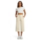 thumbnail image 2 of TaTaai Women's Stretch Lightweight Wide Leg Trousers Cropped 7/8 Length Quick-Dry Casual Work Travel Hiking Pants with Button Closure and Side Pockets Gift, 2 of 9