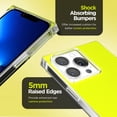thumbnail image 5 of Case-Mate BLOX Square Apple iPhone 14 Pro Max Case [MagSafe Compatible] - 10Ft. Drop Protection - Neon Lemon, 5 of 7