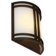 thumbnail image 3 of 20362LEDDLP-BRZ/OPL Access Lighting Artemis-20W 2 LED Outdoor Wall Mount in Contemporary Style-10.25 Inches Wide by 11.5 Inches Tall-Bronze Finish-LED, 3 of 4