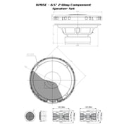 Cerwin Vega H765C - HED Series 6.5 2-Way Component Speaker System