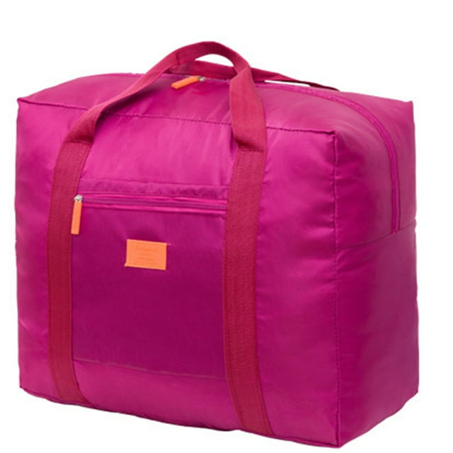 Portable Travel Bags Folding Unisex Large Capacity Bag Women Hand Luggage Business Trip WaterProof Bag Business Traveling Bags Burgundy 1