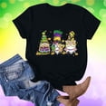 thumbnail image 5 of Fiudx Camisas de Mujer Blusa de Manga Corta con Estampado de Moda para Mujer, Divertida Camiseta con Cuello Redondo, 5 of 5
