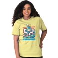 thumbnail image 3 of Vintage Varsity Cheerleader Smurfette Women's Graphic T Shirt Tees Brisco Brands S, 3 of 6