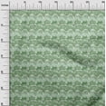 thumbnail image 3 of oneOone Tissu Polyester Spandex Vert Abstrait pour Robe Tissu Imprimé au Mètre 56 Pouces de Large, 3 of 4