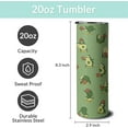 thumbnail image 2 of 20 oz Skinny Tumblers with Lid and Straw, 2 of 5