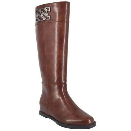 

Impo Womens REILEY Faux Leather Zip Up Knee-High Boots