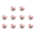 thumbnail image 2 of Pato Gato Lamiendo Bocadillos Giratorio Masticar Juguete Suministros para () Rosa, 2 of 5
