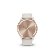 Garmin vívomove® Trend, Stylish Hybrid Smartwatch, Long-Lasting Battery Life, Dynamic Watch Hands and Touchscreen , Ivory