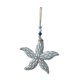 thumbnail image 3 of Decoración de pared con forma de estrella de mar de playa, adorno náutico, decoraciones marinas con temática de playa oceánica gris, 3 of 9