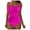 Hot Pink, variant on yueewhu Tummy Control One Piece Swimsuit for Women Vintage Bathing Suits Ruched Swimwear (Black, XL)