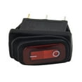 thumbnail image 3 of KCD3 3Pin Rocker Button Switch With LED High Power 15A 250V / 20A 125V AC ON OFF, 3 of 11