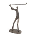 thumbnail image 1 of Danya B ZD483 Male Golfer Bronze Figure 10.5-Inch, 1 of 1