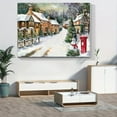 thumbnail image 4 of Denozer Large Christmas Wall Art - Santa Wall Art, Christmas Canvas, Winter Wall Art, Christmas Pictures, Christmas Poster - 18x12 inches, 4 of 8