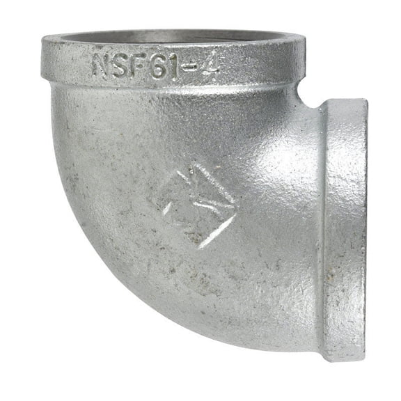 B & K 510-010BC Pipe Elbow, 3 in, Threaded, 90 deg Angle, 300 psi Pressure