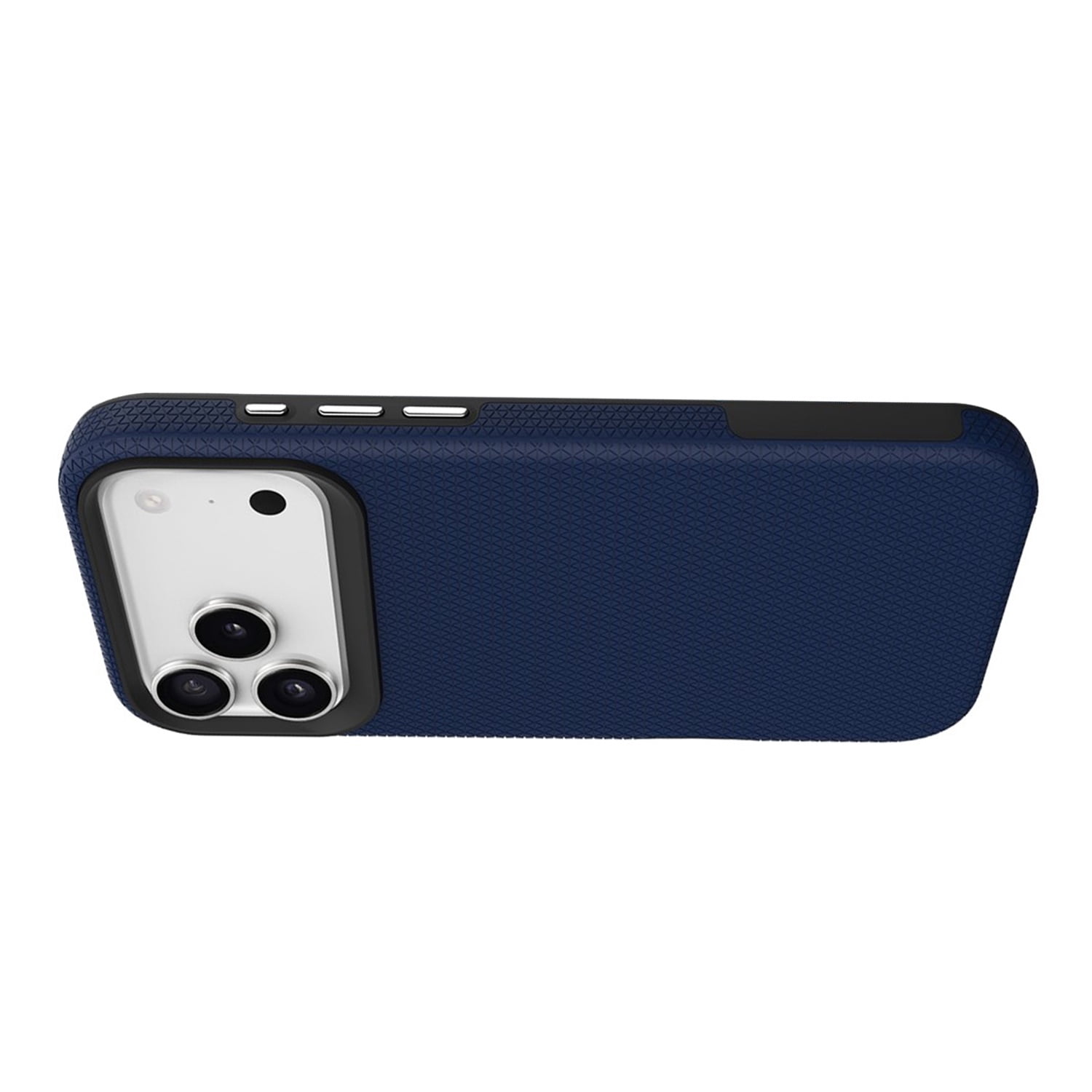 Dual Layer Protective Phone Case for iPhone 17 Pro Max - Blue