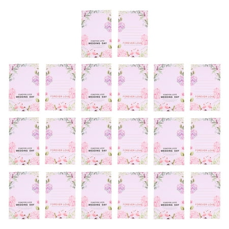 

Seating Cards 20pcs Place Cards Seating Cards Seating Place Cards for Wedding (Assorted Color)