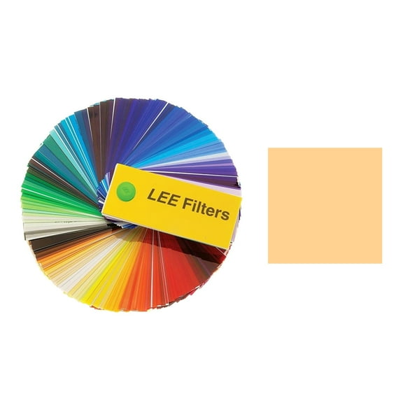 Lee Filters Zircon Warm Amber 4 24"x24" Gel Filter Sheet