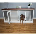 Eagle Furniture Large Double Wide Dog Crate Credenza