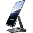 thumbnail image 1 of CPDD Support de Tablette Réglable - Support de Tablette Rotatif à 360 Degrés, Dock de Bureau, Compatible avec iPad Pro 11 / 12.9, Mini, Air, Tabs, Kindle et Tablette 4.7 Pouces - 13 Pouces - Noir Noir, 1 of 7