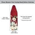 thumbnail image 5 of HELLHERO Ironing Board Cover, Standard Size Heavy Duty Padded Iron Board Covers for Table Top Soft Stain Resistant Covers Elastic Edges Sleeve Ironing Board Snowman, 5 of 5