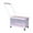 Clear, variant on Fiocias Storage Bin with Wheels and Handle Folding Lidded Multipurpose Rolling Crate for Clear