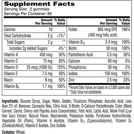 One A Day WOMENS VITACRAVES GUMMIES 2DZ 170 Ct (Pack of 3)