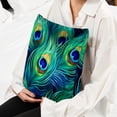 thumbnail image 6 of Peacock Feathers Luxurious Velvet Throw Covers Pillow Inserts - Set of 2 Throw Pillows with Unique Patterns - 16x16, 18x18, 20x20 Inches for Home Decor and Gifts, 6 of 6