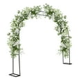 thumbnail image 2 of Garvee Garden Arch Trellis for Climbing Plants, 9.8'x7.2' Outdoor Arch Trellis, Metal Arbor Arches for Indoor Garden Ceremony Baby Shower Party Decoration, 2 of 7