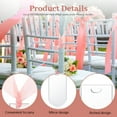 thumbnail image 3 of LELE LIFE 24Pcs Acrylic Place Cards, DIY Wedding Signs Name Place Cards Gift Tags, Reserved Table Tags with Holes, Transparent, 3 of 7