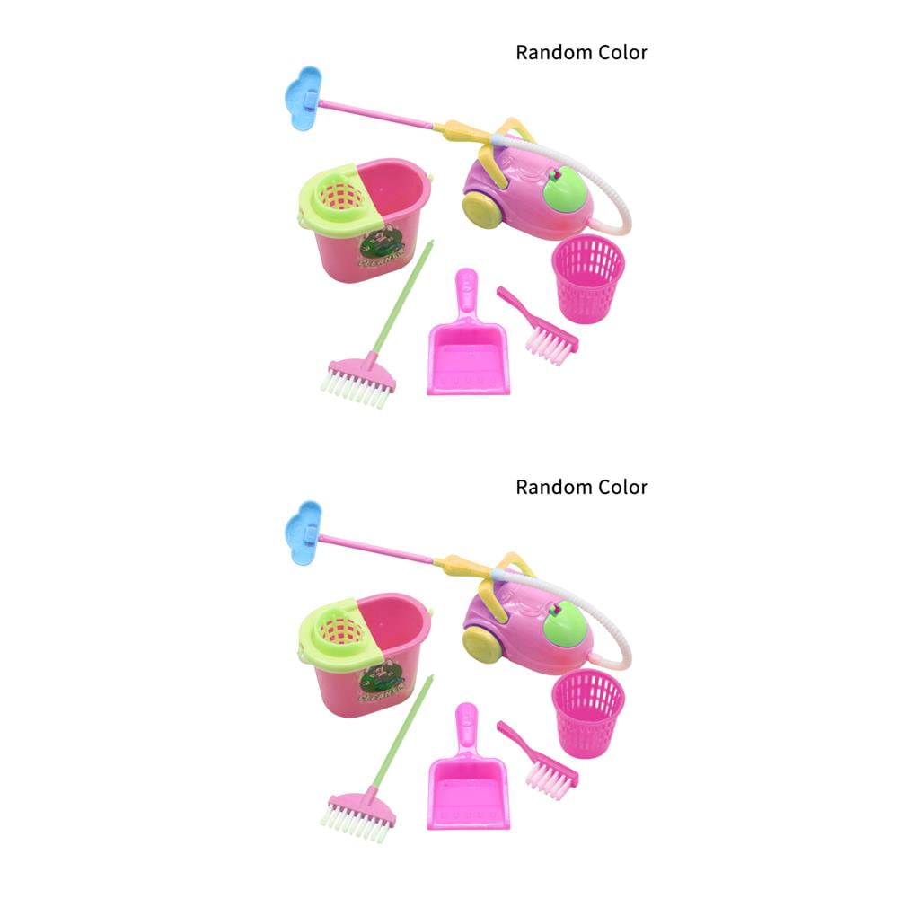 Juego De Limpieza Para Niños Con Escoba, Fregona Y Accesorios – Juguete De Simulación Para Aprender Tareas Del Hogar De Forma Divertida