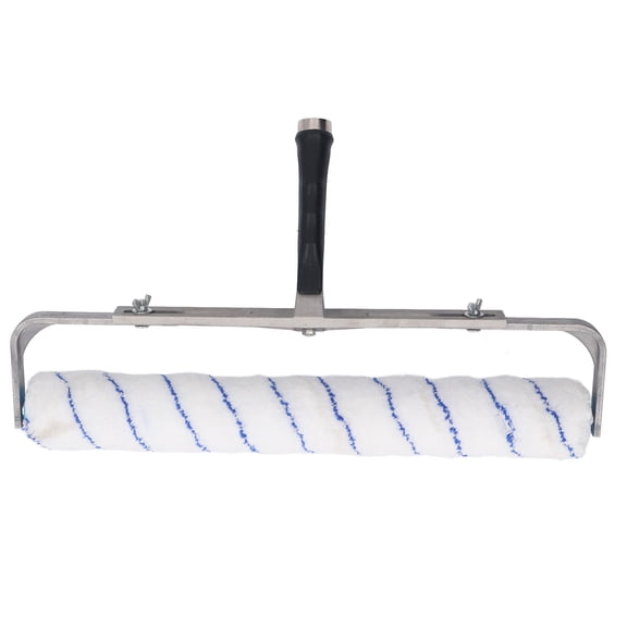 Wide 18" Paint Roller, Durable Aluminum Frame, Works with Oil  Water Based Paints