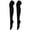 A-Black449, variant on Yuanlong Womens Socks Spring Autumn Ladies Solid Color Anti Slip Thigh High Socks Long Thermal Socks Over Knee One Size