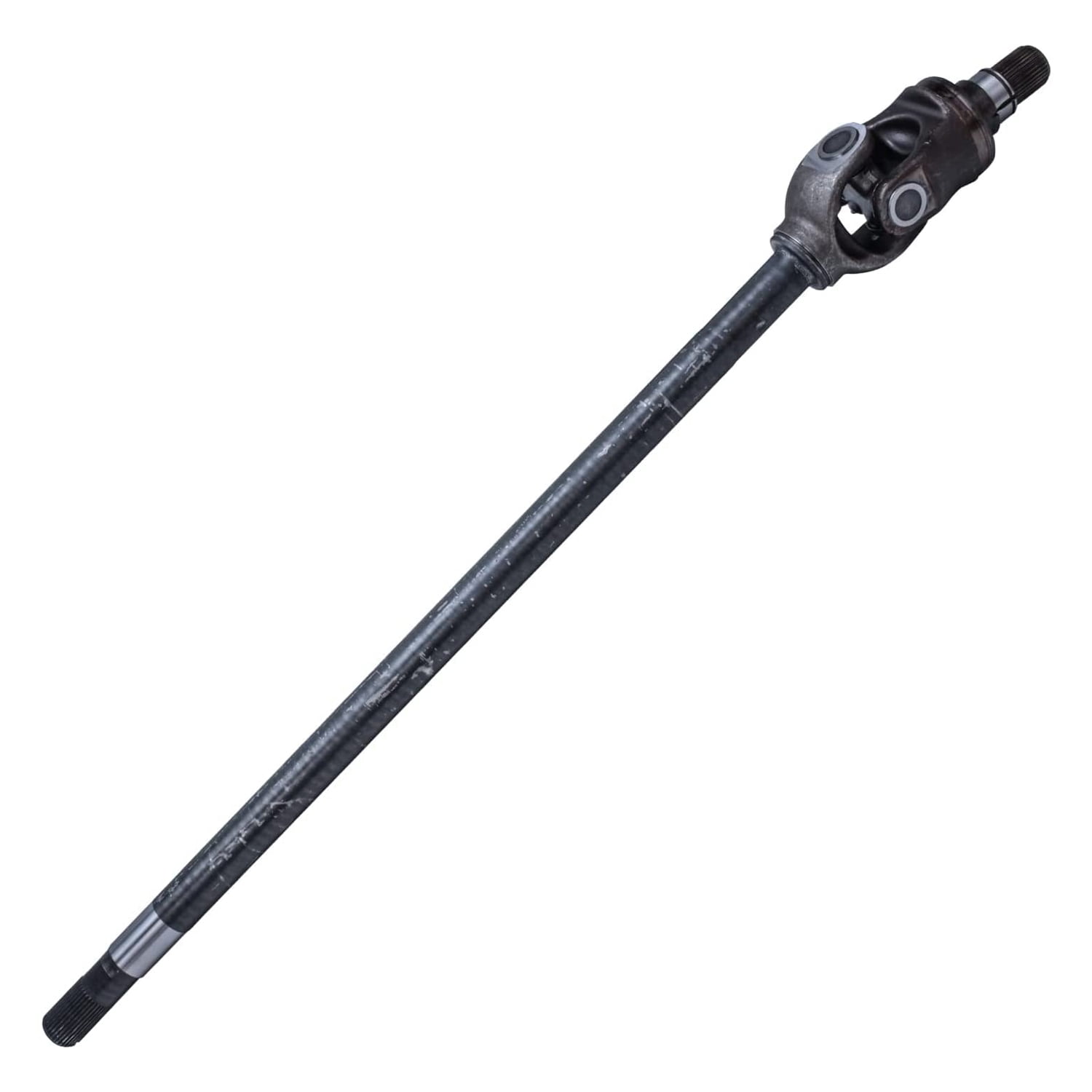 Detroit Axle - Pair Front CV Axle Shafts for 2005-2014 Ford F-250 F-350 Super Duty [Dana 60] 2006 2007 2008 2009 2010 2011 2012 2013 Driver Passenger Side U-Joint CV Axle Shafts Replacement