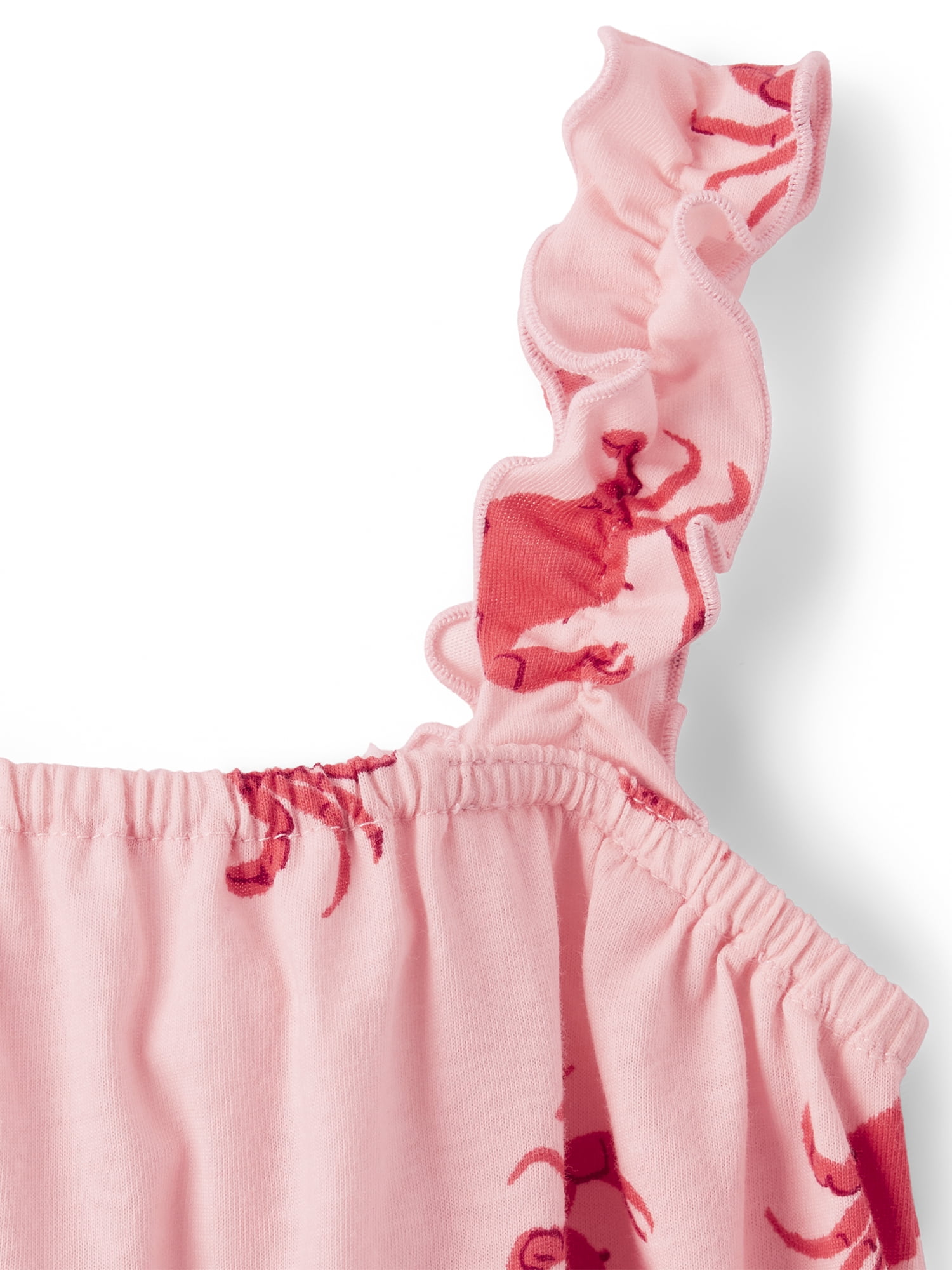 The Children's Place Baby & Toddler Girls Sleeveless Printed Ruffle Dress, Sizes 6M-5T