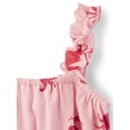 thumbnail image 2 of The Children's Place Baby & Toddler Girls Sleeveless Printed Ruffle Dress, Sizes 6M-5T, 2 of 3