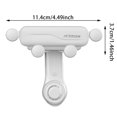 thumbnail image 2 of Klonfd Car Phone Holder Vent Mount Adjustable Gooseneck Extension Compatible With IPhone 47 70 Inches Phones Hands Rotatable For Car, 2 of 5