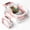 Pink, variant on Collapsible Portable Bathtub - With Cushion