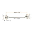 thumbnail image 2 of Unique Bargains 8 Inch Hook Eye Latch, 2 Pack Stainless Steel Privacy Hook and Eye Latch Gate Latch Lock, Silver Tone, 2 of 6